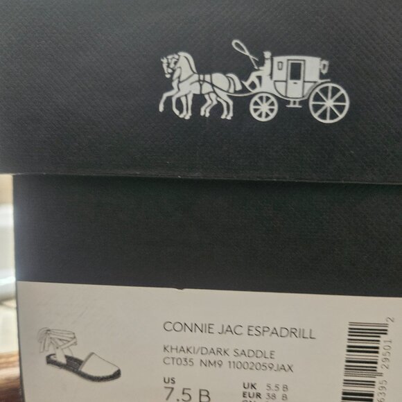 Coach Connie Jac Espadrilles lace up leg shoes - Picture 2 of 5